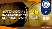 ¿Es posible legalmente la expedición de incapacidades retroactivas?